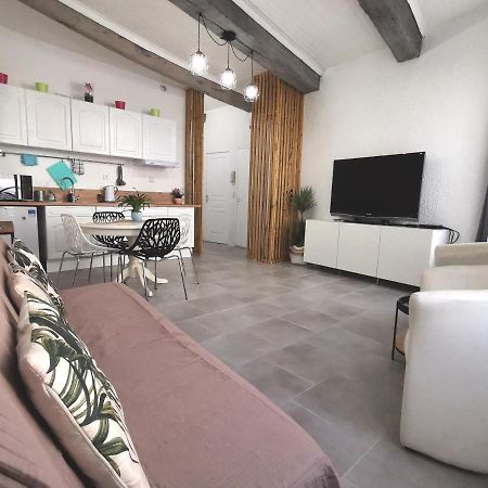 Le Saint Val, Appartement 3 Pieces Clim Poussan Exteriör bild