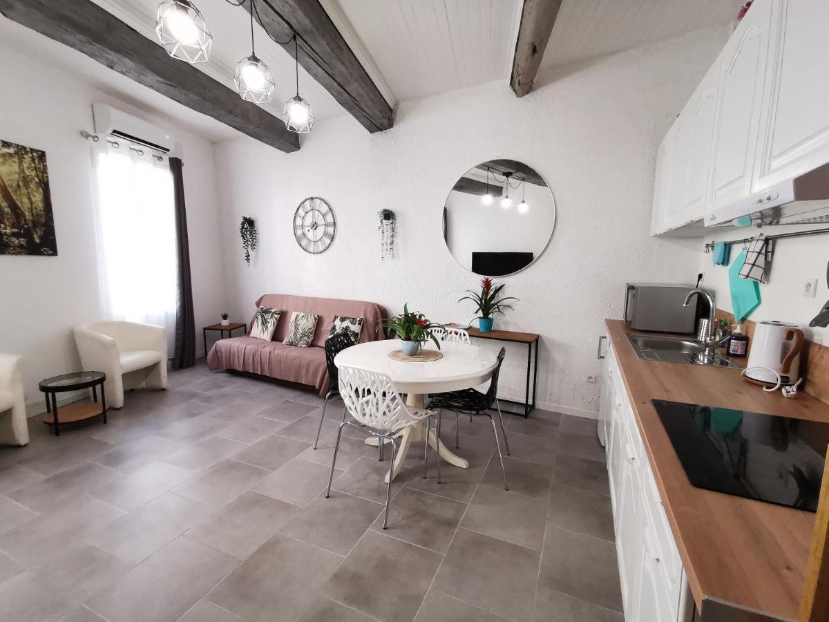 Le Saint Val, Appartement 3 Pieces Clim Poussan Exteriör bild