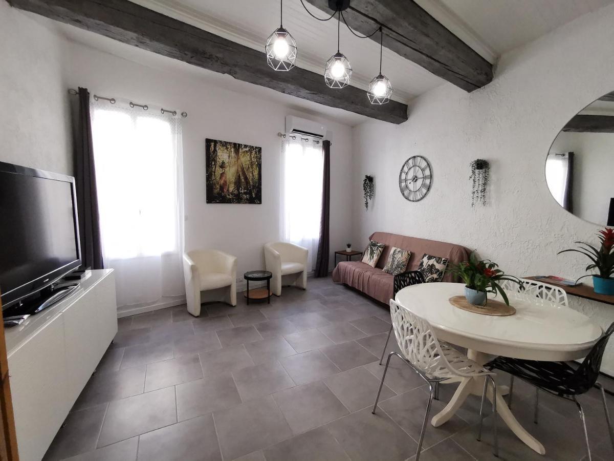 Le Saint Val, Appartement 3 Pieces Clim Poussan Exteriör bild
